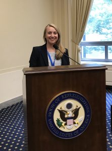 Jessamin Straub participated in the AMS Policy Colloquium in Washington, D.C.